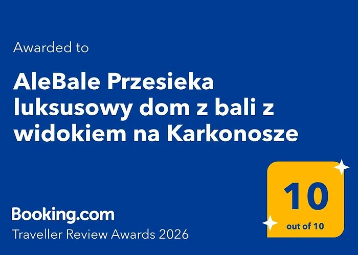 빌라 Alebale Luksusowy Dom Z Bali Z Widokiem Na Karkonosze *